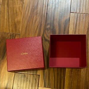 Cartier Luxurious Red Box for gifts